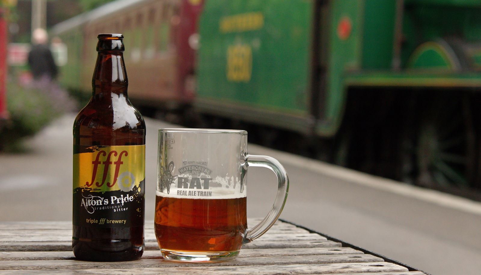 Watercress Line - RAT - Real Ale Train - Hampshire MicroGap